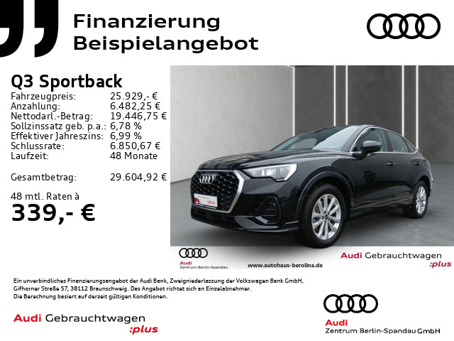 AUDI Q3 Sportback