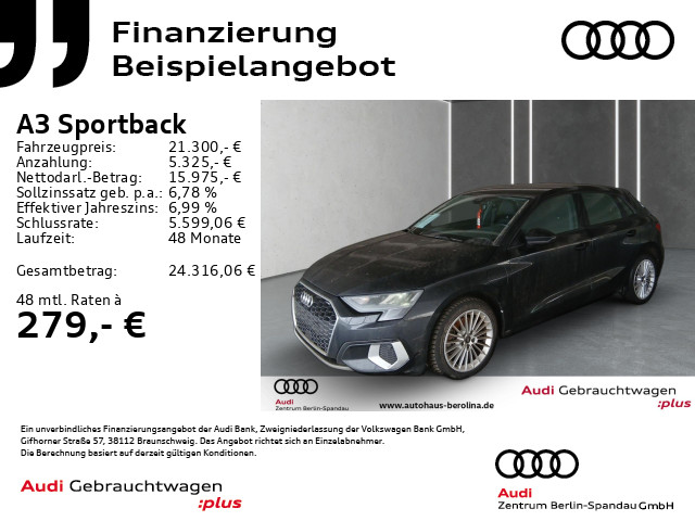 AUDI A3 Sportback