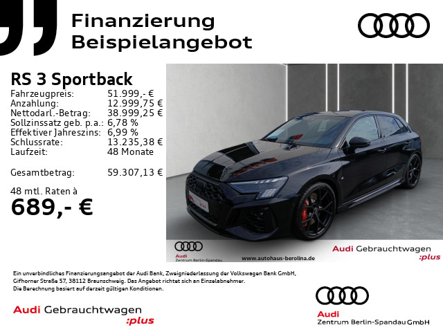 AUDI RS 3 Sportback