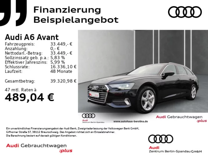 Details zum Fahrzeug: AUDI A6 Avant 50 TFSI e qu. Sport S tronic *TOUR*SHZ*