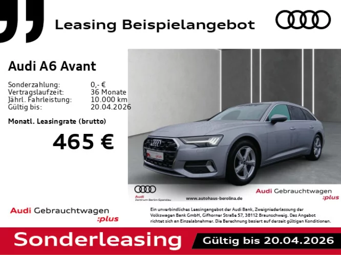Details zum Fahrzeug: AUDI A6 Avant 35 TDI S line int. S tronic *HD-MATRIX*