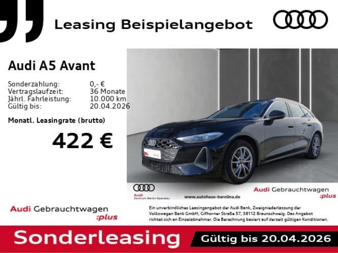 Details zum Fahrzeug: AUDI A5 Avant TFSI S tronic *ACC*R-CAM*PDC+*NAV*SHZ*