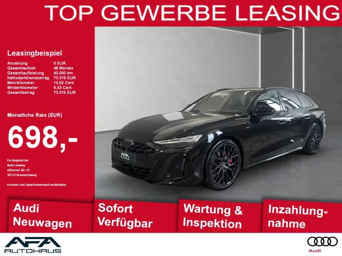 Details zum Fahrzeug: Audi A6 Avant e-hybrid quat 270 kW AHK*Matrix*HuD*B&O*