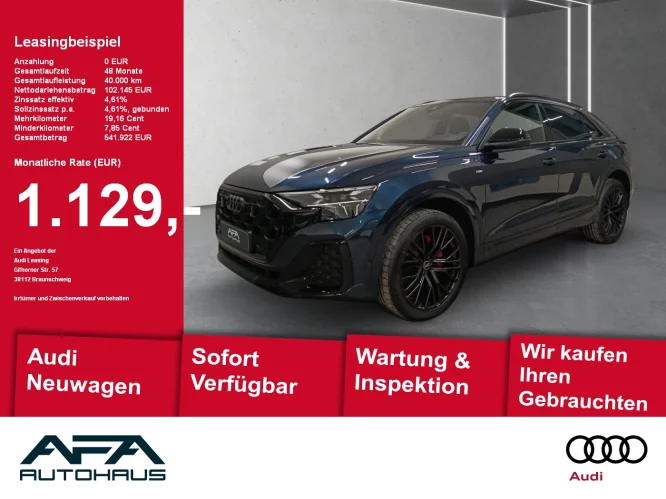 Details zum Fahrzeug: Audi Q8 SUV Sline business *Sthz*AHK*B&O*Laser*HuD*