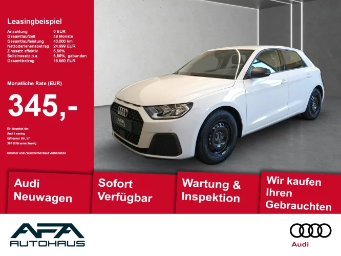 Details zum Fahrzeug: Audi A1 Sportback 25 TFSI SHZ*Navi*Klima