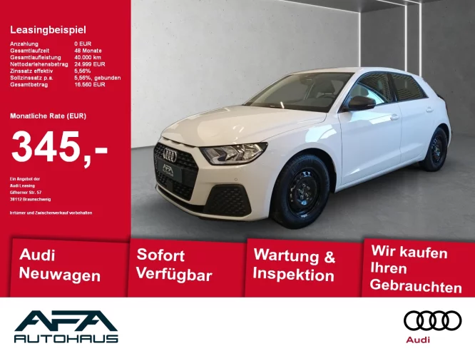 Details zum Fahrzeug: Audi A1 Sportback 25 TFSI SHZ*Navi*Klima