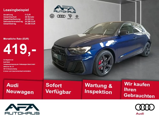 Details zum Fahrzeug: Audi A1 Sportback 40 TFSI S-Line Opt.Schwarz*LED*SHZ