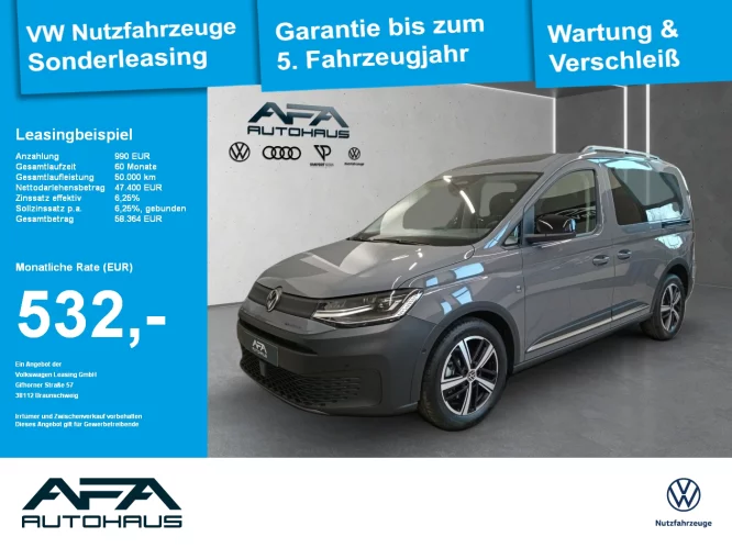 Details zum Fahrzeug: VW Caddy 1.5 TSI Pan Americana Pano*AHK*StHz*Navi