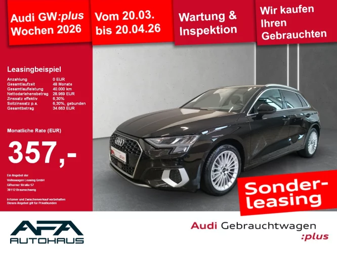 Details zum Fahrzeug: Audi A3 Sportback 35 TFSI Advan. S tr. AHK*Smart.Int