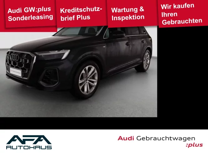Details zum Fahrzeug: Audi Q7 55 TFSI qu. tiptr. S-Line*Matrix*Luft*7Sitze
