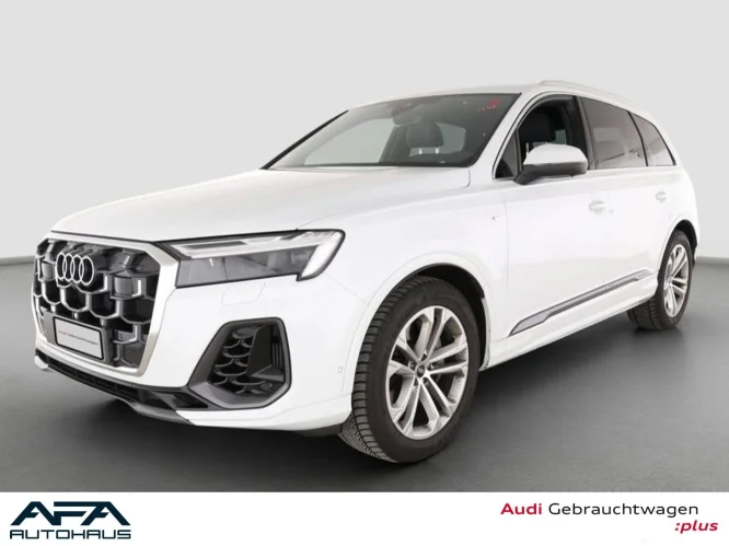 Details zum Fahrzeug: Audi Q7 TFSI S-Line qu. tiptr. Luft*AHK*Matrix*7Sitze