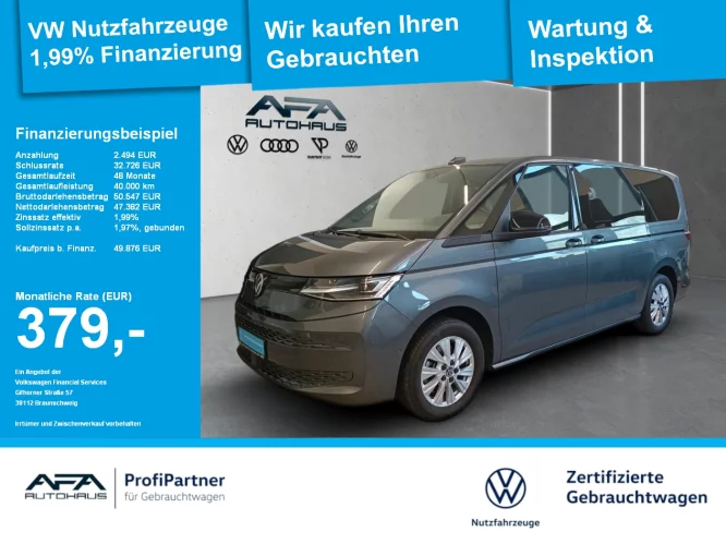 Details zum Fahrzeug: VW T7 Multivan 2.0 TSI lang DSG AHK*Navi*Pano*RFK