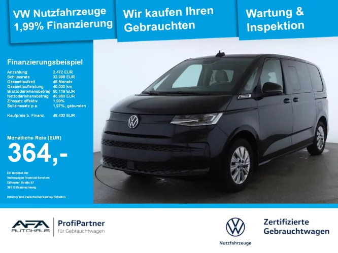 Details zum Fahrzeug: VW T7 Multivan 2.0 TSI DSG AHK*Pano*LED*Navi