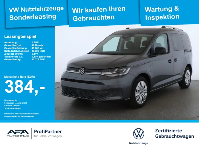 Details zum Fahrzeug: VW Caddy 1.5 TSI eHybrid GOAL DSG LED*Navi*AHK*RFK