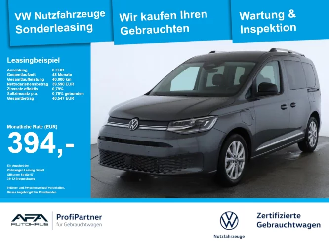 Details zum Fahrzeug: VW Caddy 1.5 TSI eHybrid Style DSG LED*Navi*AHK*RFK