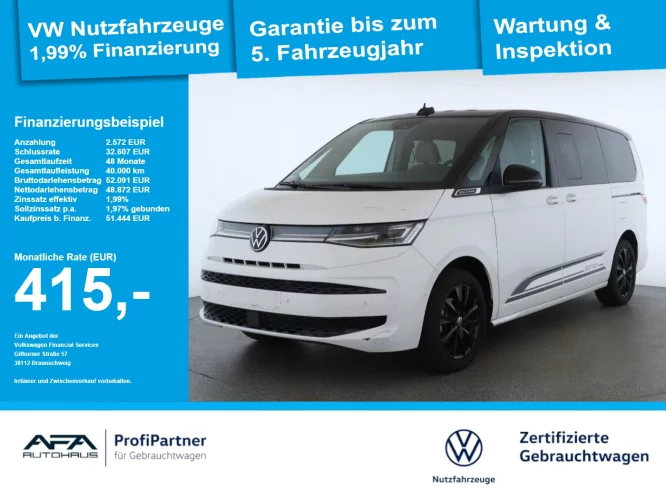 Details zum Fahrzeug: VW T7 Multivan 2.0 TDI Edition lang DSG AHK*StHz*LED