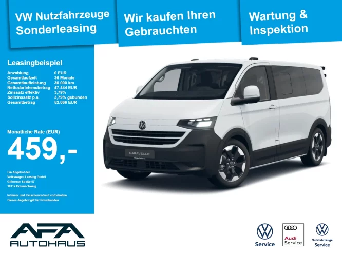Details zum Fahrzeug: VW T7 e-Caravelle PanAmericana LED*Navi*AHK*RFK
