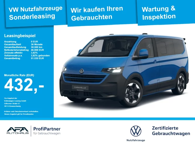 Details zum Fahrzeug: VW T7 e-Caravelle PanAmericana LED*Navi*AHK*RFK