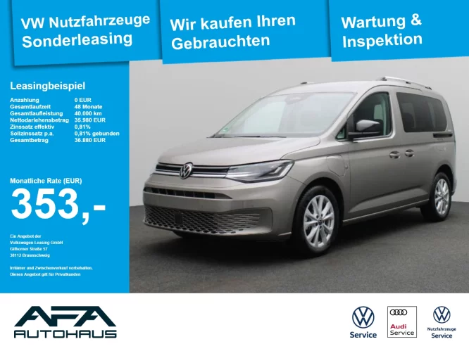 Details zum Fahrzeug: VW Caddy 1.5 eHybrid ENERGY DSG LED*Navi*AHK*RFK