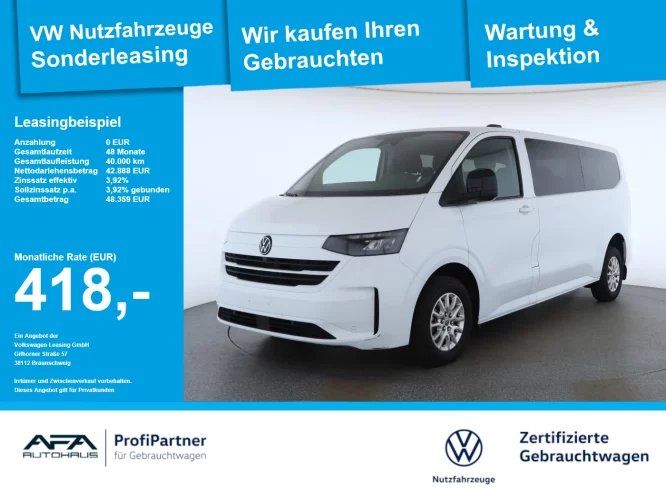 Details zum Fahrzeug: VW T7 Caravelle 2.0 TDI lang LIFE DSG Klima*NAV*RFK