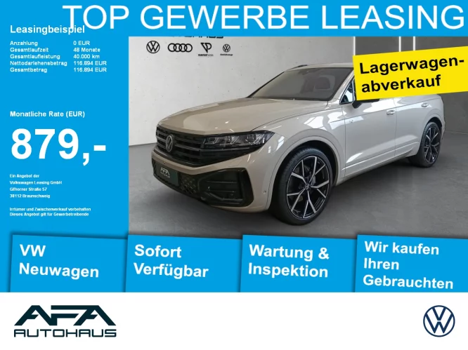 Details zum Fahrzeug: VW Touareg V6 TDI R-Line 4M Pano*StdHz*Matrix*AHK