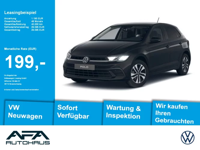 Details zum Fahrzeug: VW Polo ENERGY 1.0 l TSI LED*Klima*Alu*Shzg*