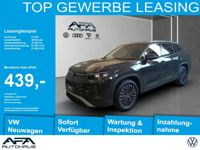 Details zum Fahrzeug: VW Tayron 1.5 eTSI W Elegance SHZ 360 Pano RFK ACC