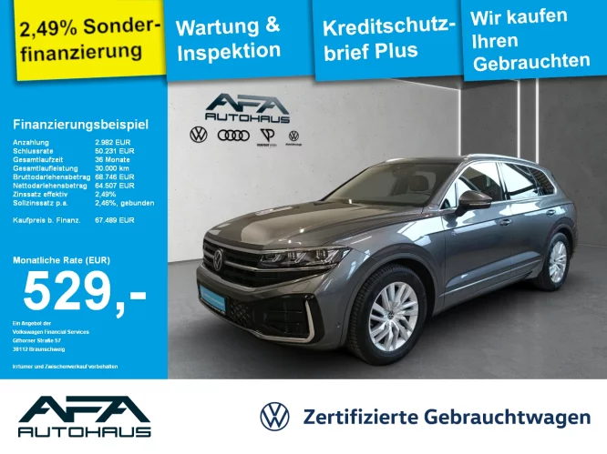 Details zum Fahrzeug: VW Touareg V6 3.0TDI R-Line 4M AHK*Luft*Matrix*LM20